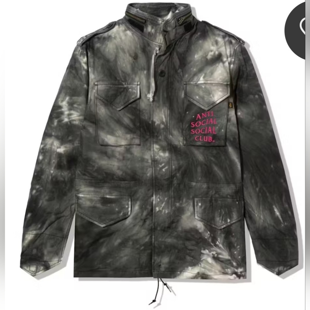 Anti Social Social Club Gray Jacket